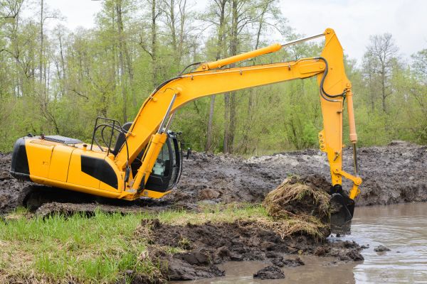 Pond Excavation in Puyallup