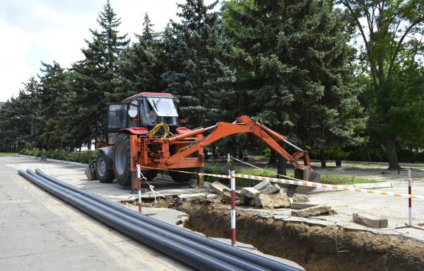 Sewer Line Excavation in Puyallup