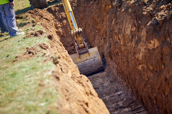 Ditch Excavation in Puyallup