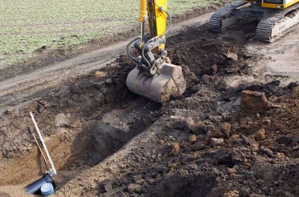 Backhoe Trenching in Puyallup