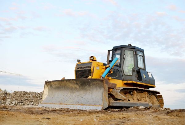 Bulldozer Land Excavation in Puyallup