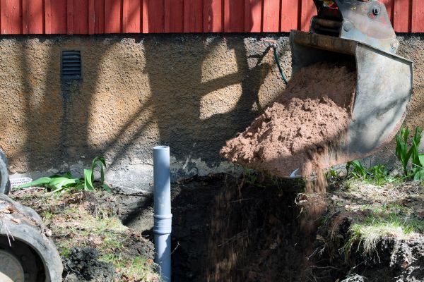 Sewer Line Digging in Puyallup