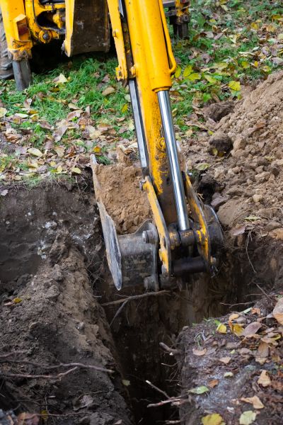 Sewer Tank Excavation in Puyallup