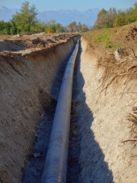 Gas Pipe Trenching in Puyallup