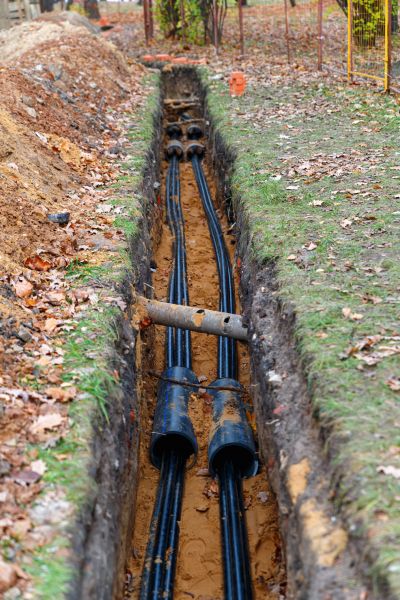 Electrical Line Excavation in Puyallup